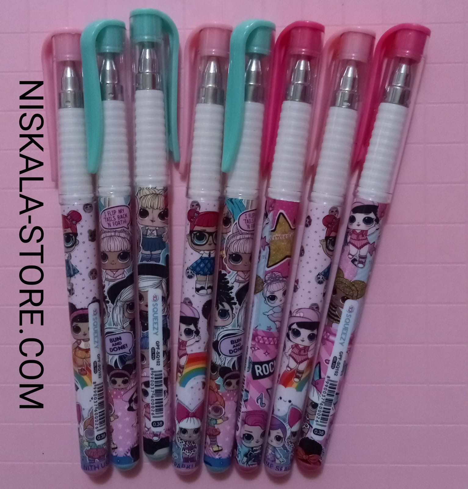 Pulpen Squeezy Sparkle GPF-SQ102